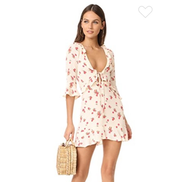 FOR LOVE AND LEMONS Cherry Sundress NWOT - Picture 4 of 7